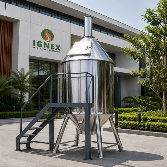 Incinerator – 1 hour 50 kg capacity