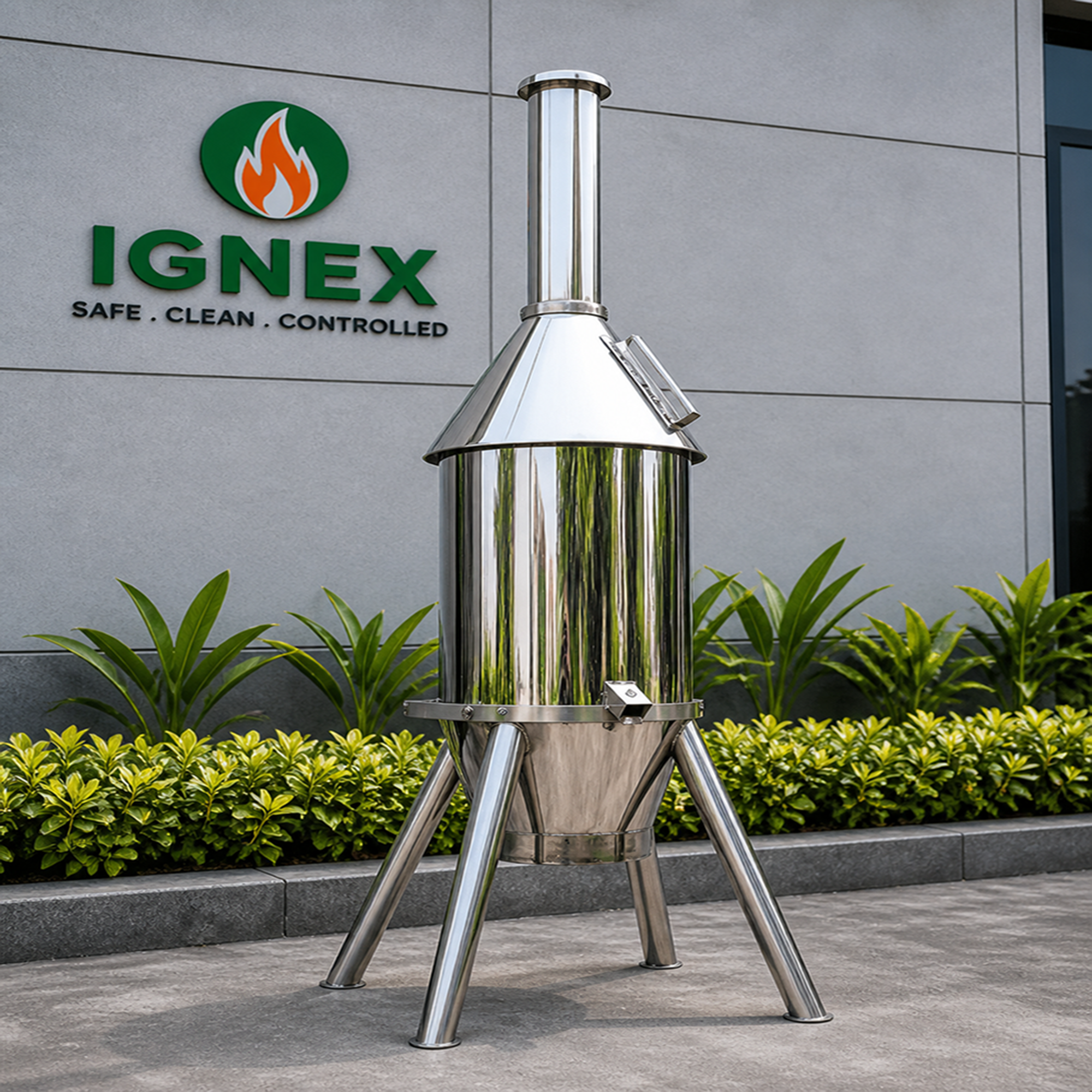 Incinerator – 1 hour 30 kg capacity
